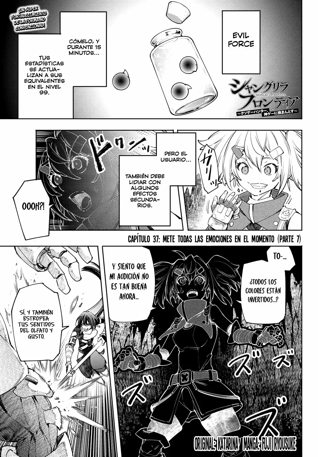 Página 2 — Shangri-La Frontier: Kusoge Hunter, Kamige ni Idoman to su Capítulo 37