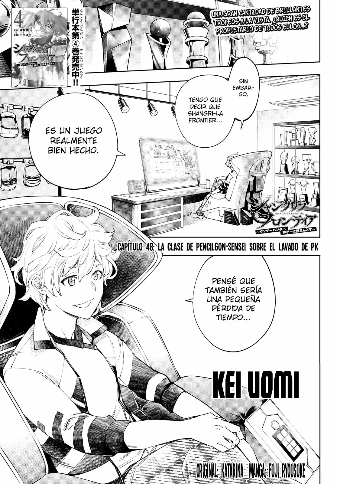Página 2 — Shangri-La Frontier: Kusoge Hunter, Kamige ni Idoman to su Capítulo 48