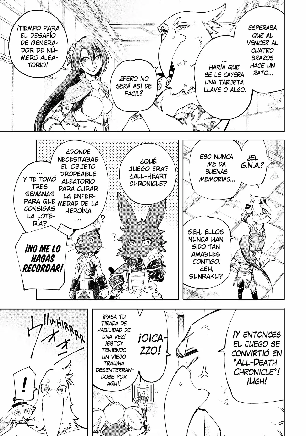 Página 12 — Shangri-La Frontier: Kusoge Hunter, Kamige ni Idoman to su Capítulo 62