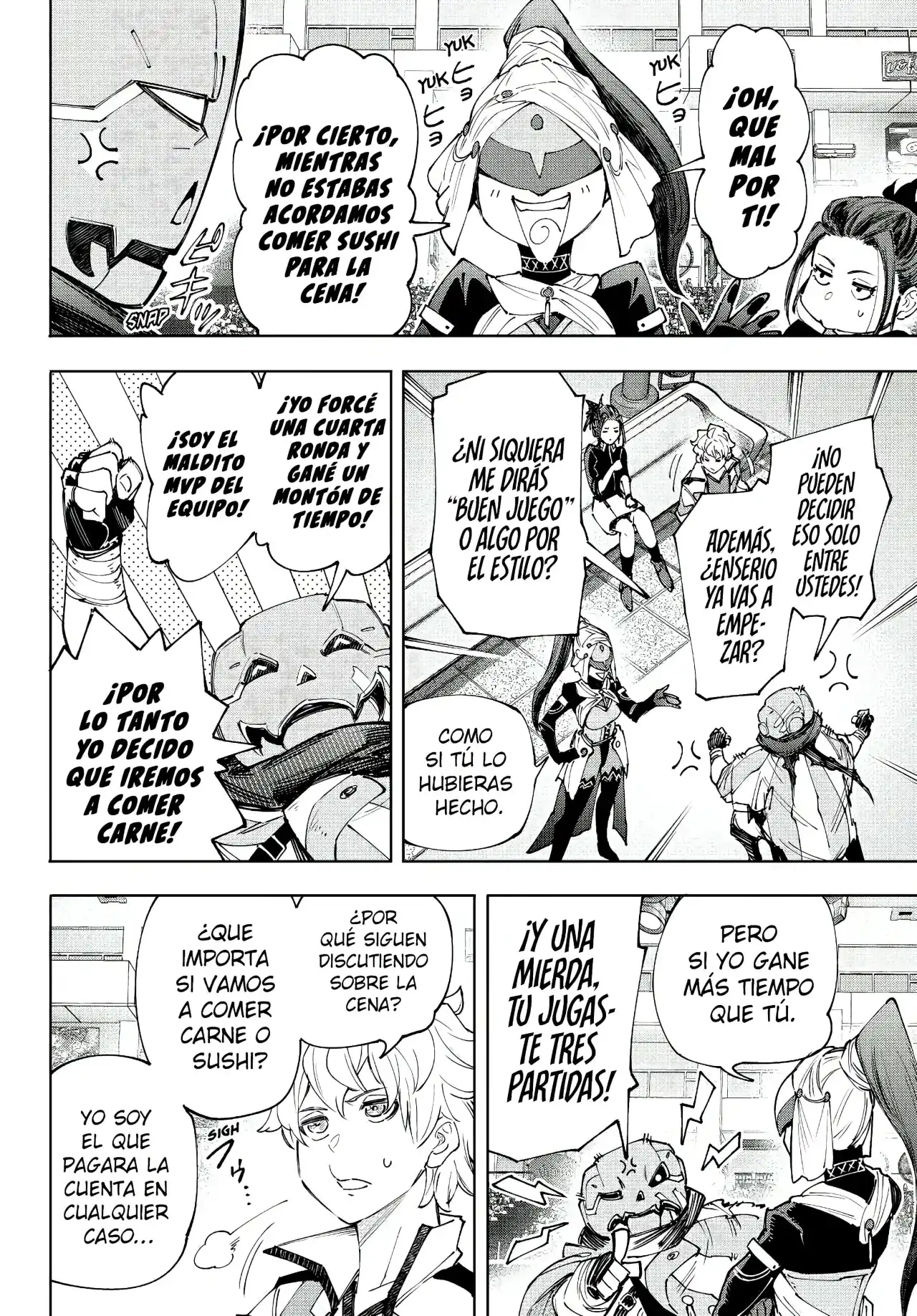 Página 5 — Shangri-La Frontier: Kusoge Hunter, Kamige ni Idoman to su Capítulo 152