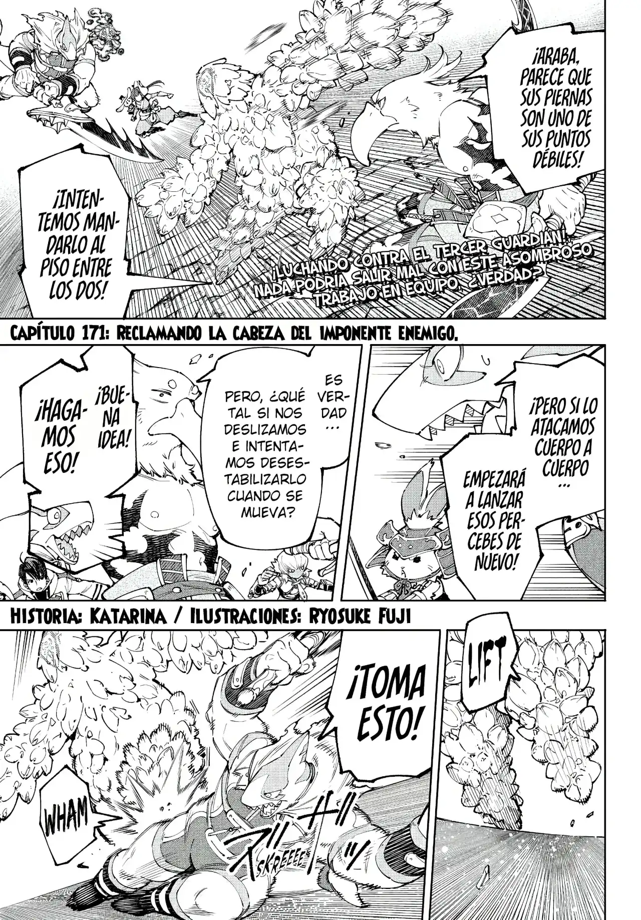 Página 3 — Shangri-La Frontier: Kusoge Hunter, Kamige ni Idoman to su Capítulo 171
