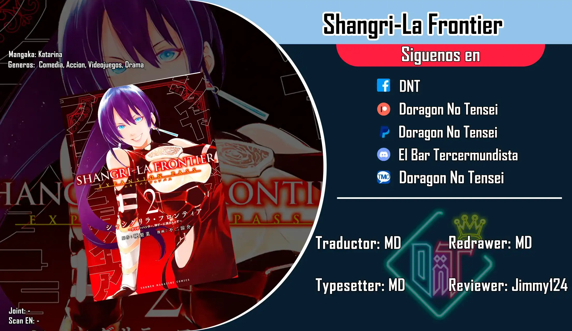 Página 1 — Shangri-La Frontier: Kusoge Hunter, Kamige ni Idoman to su Capítulo 232