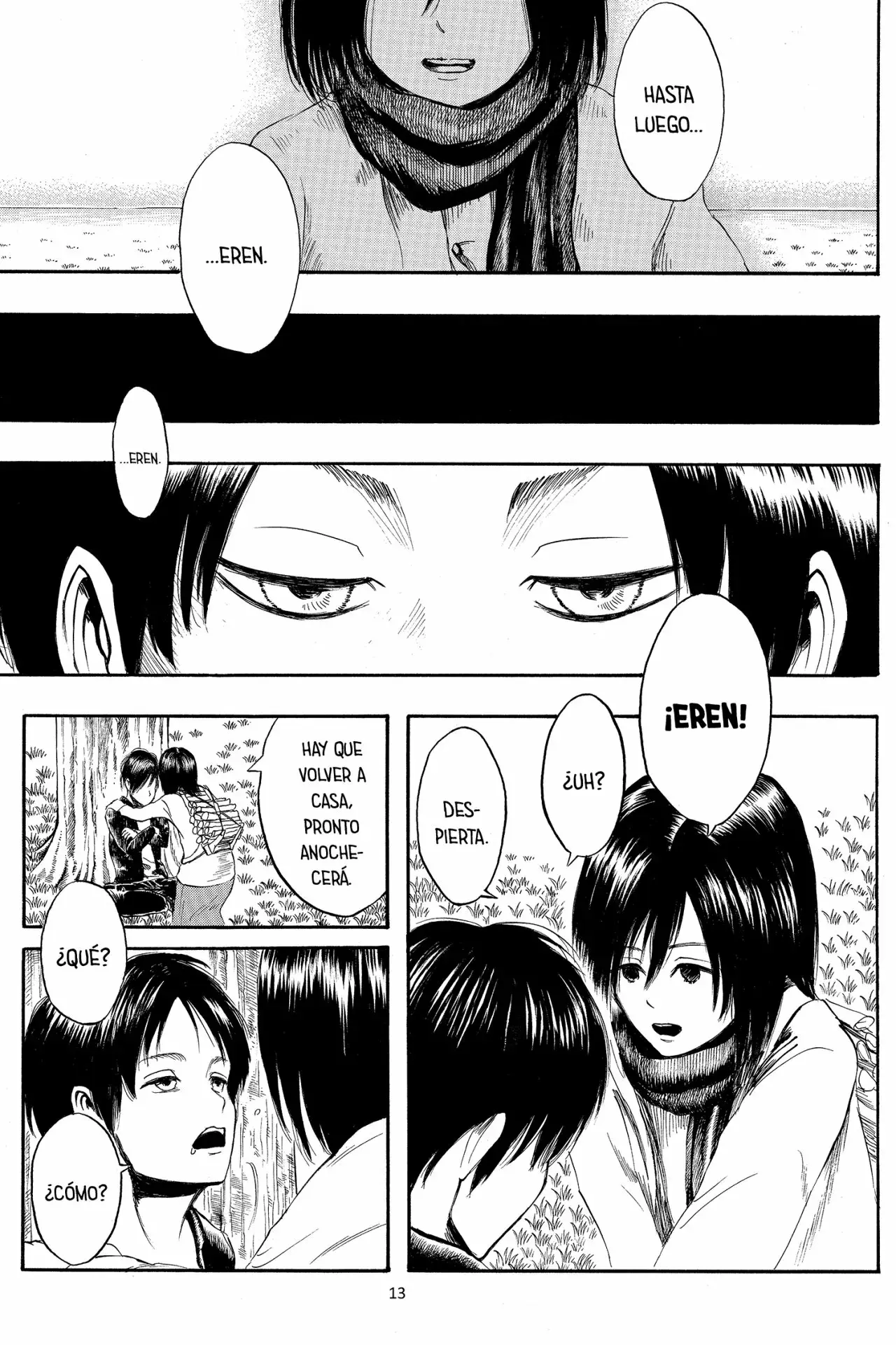 Página 14 — Shingeki no Kyojin Capítulo 1