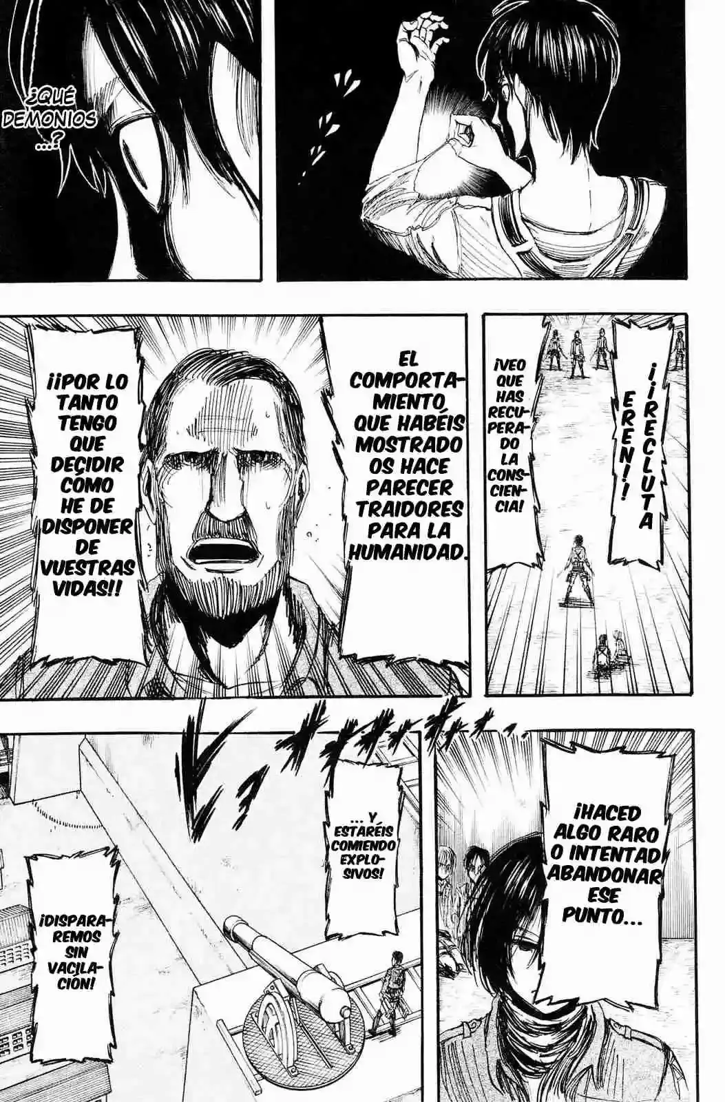 Página 23 — Shingeki no Kyojin Capítulo 10