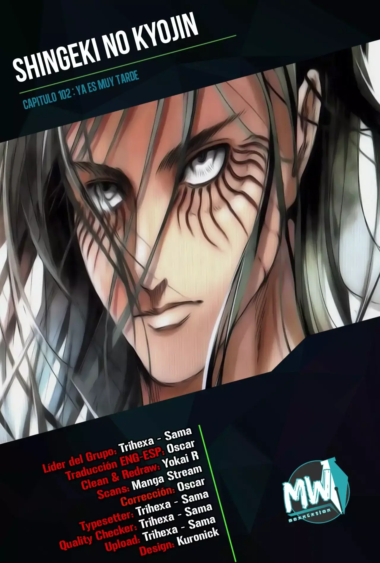 Página 1 — Shingeki no Kyojin Capítulo 102