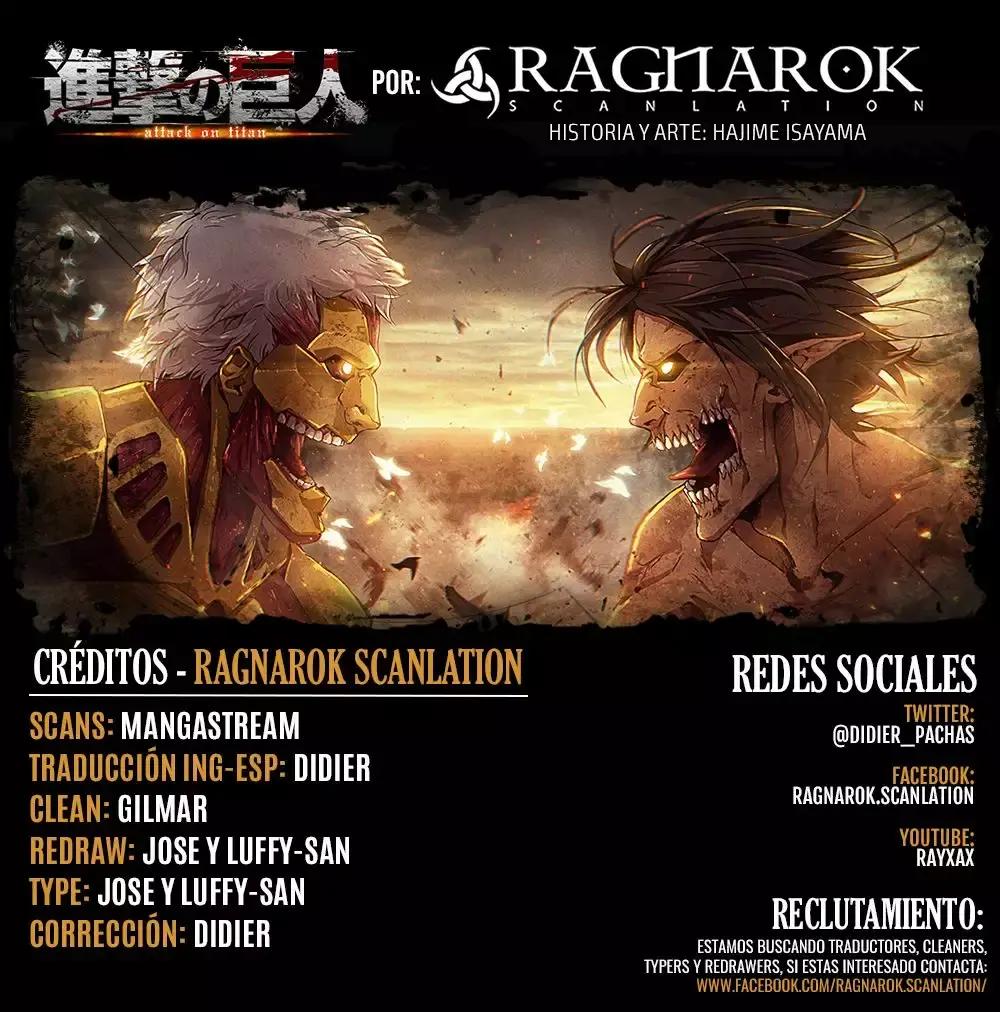 Página 1 — Shingeki no Kyojin Capítulo 104