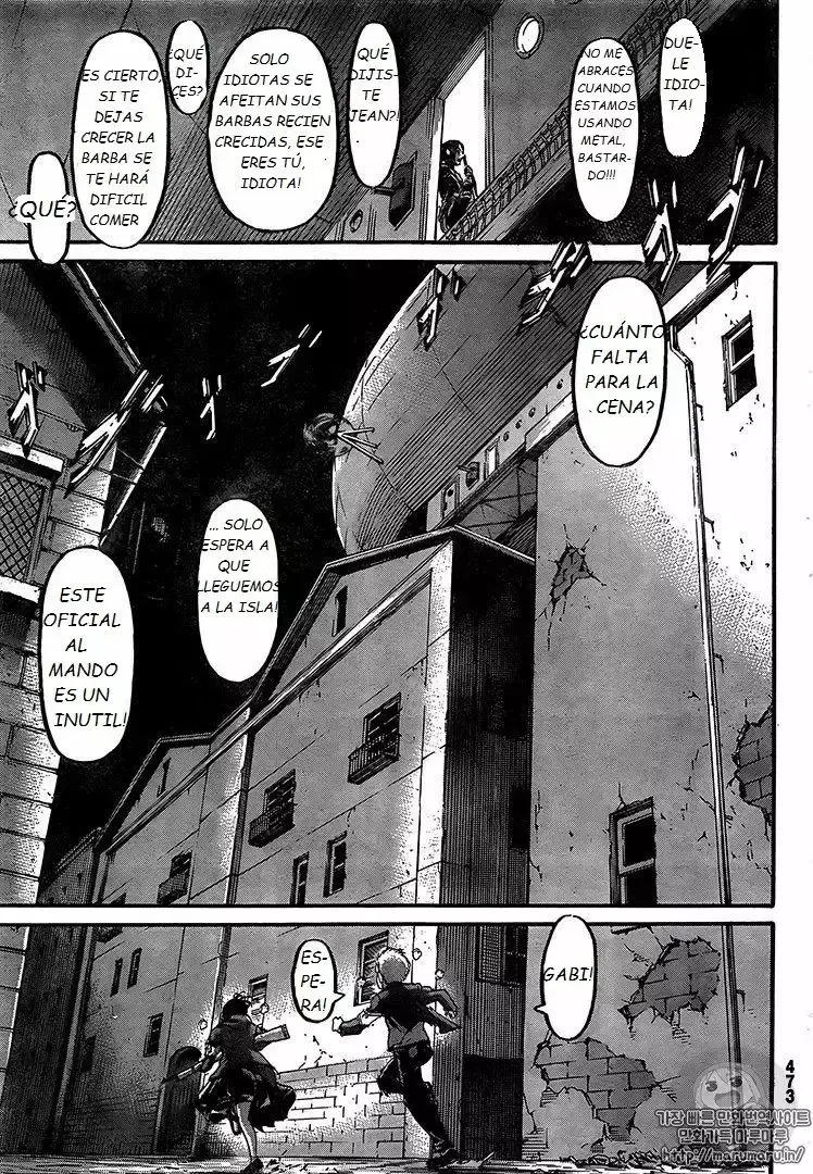 Página 10 — Shingeki no Kyojin Capítulo 105
