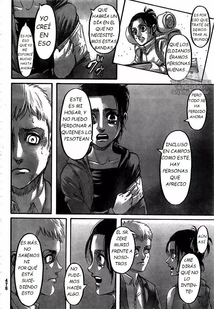 Página 13 — Shingeki no Kyojin Capítulo 105