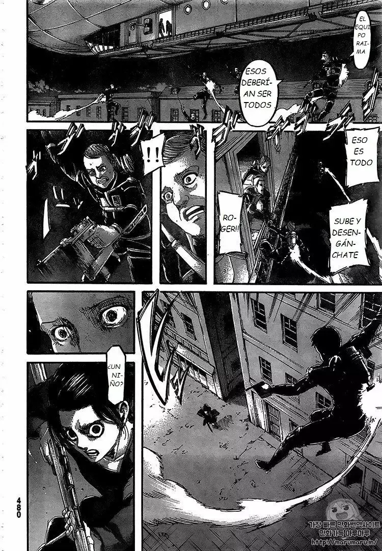 Página 17 — Shingeki no Kyojin Capítulo 105