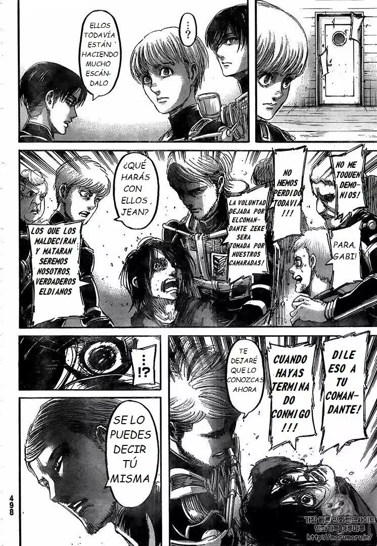 Página 35 — Shingeki no Kyojin Capítulo 105