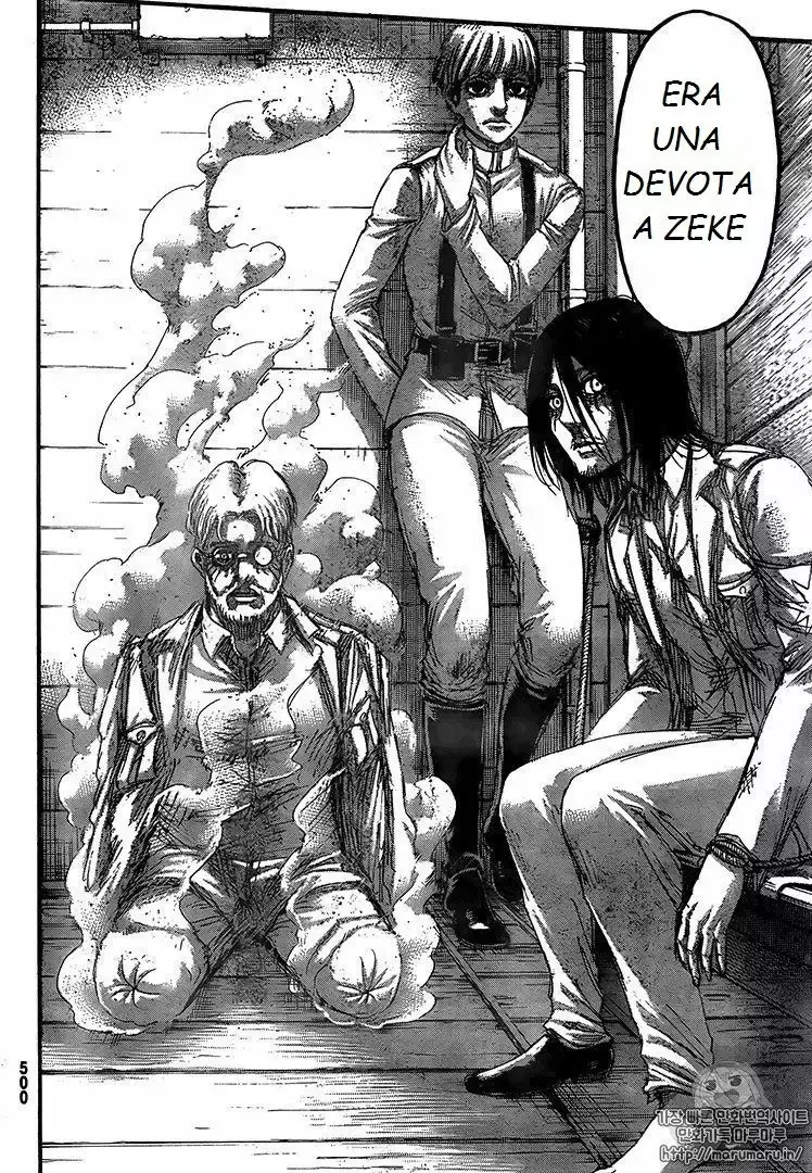 Página 37 — Shingeki no Kyojin Capítulo 105