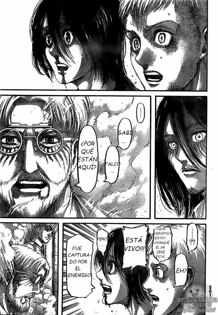Página 38 — Shingeki no Kyojin Capítulo 105