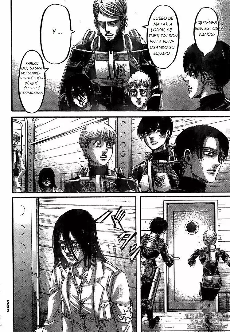 Página 39 — Shingeki no Kyojin Capítulo 105