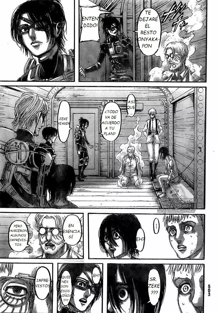 Página 40 — Shingeki no Kyojin Capítulo 105
