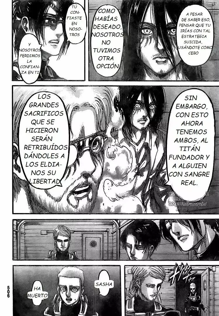Página 43 — Shingeki no Kyojin Capítulo 105