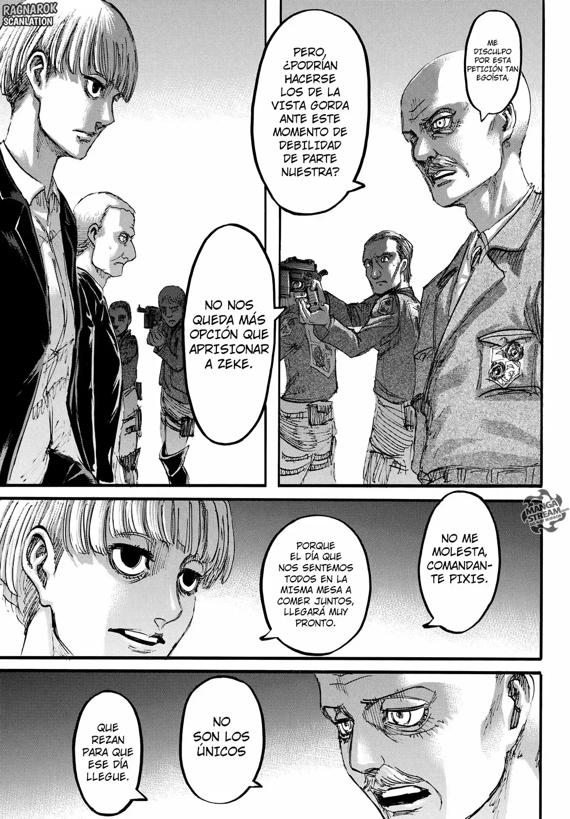 Página 38 — Shingeki no Kyojin Capítulo 107
