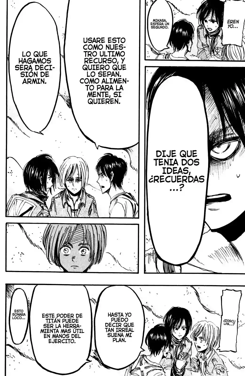 Página 28 — Shingeki no Kyojin Capítulo 11