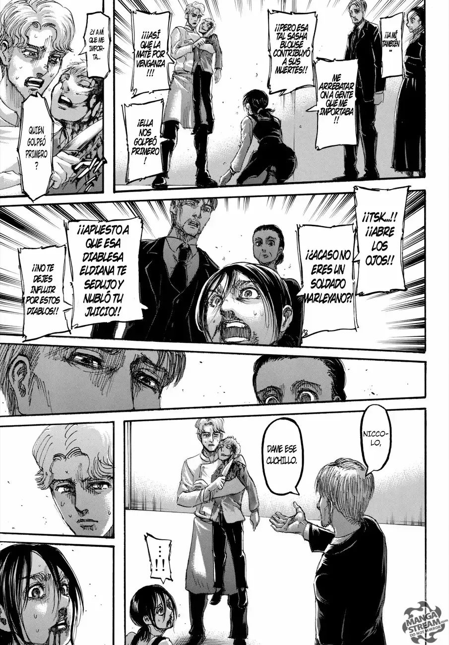 Página 38 — Shingeki no Kyojin Capítulo 111