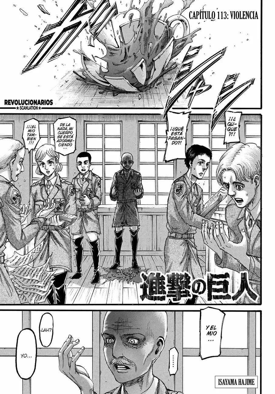 Página 2 — Shingeki no Kyojin Capítulo 113