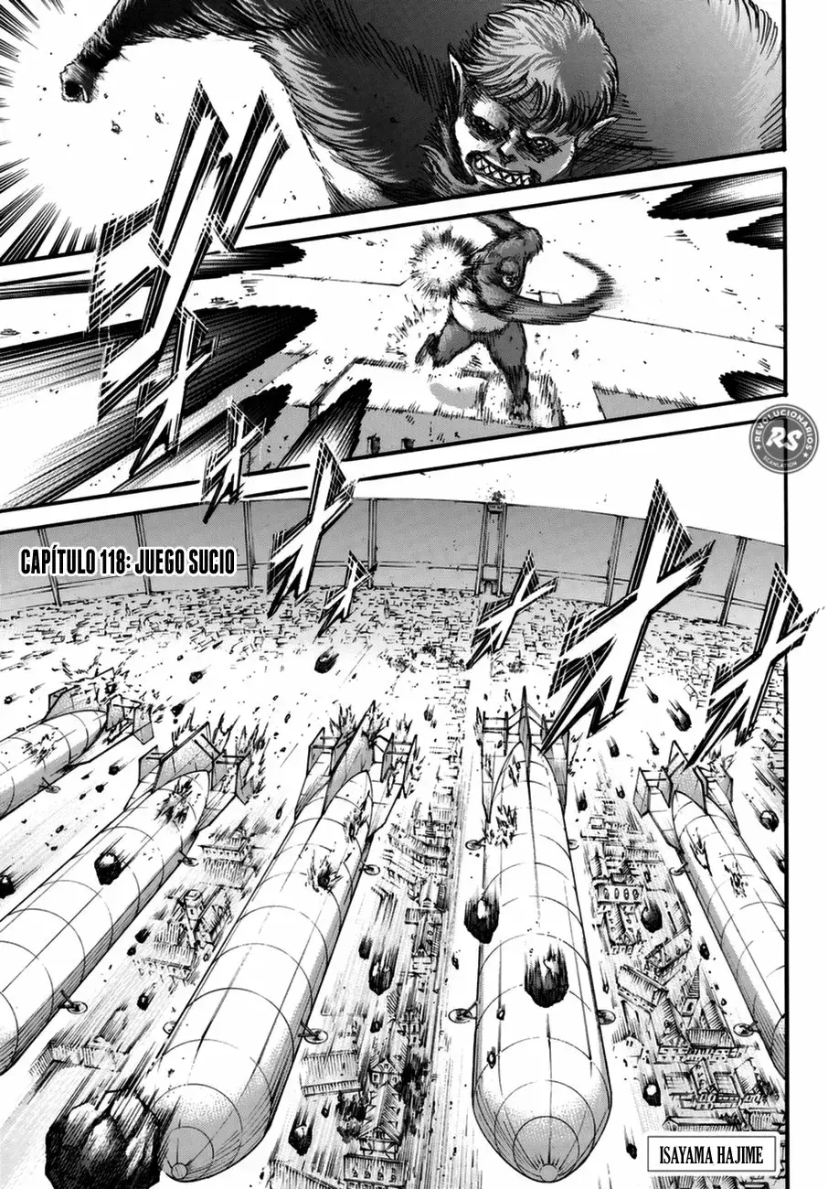 Página 2 — Shingeki no Kyojin Capítulo 118