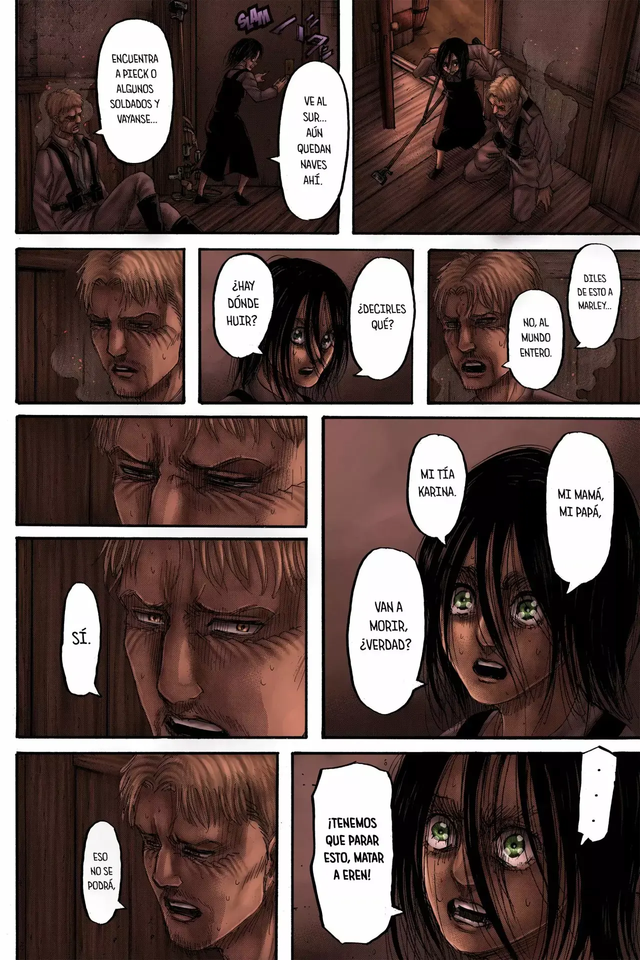 Página 8 — Shingeki no Kyojin Capítulo 124