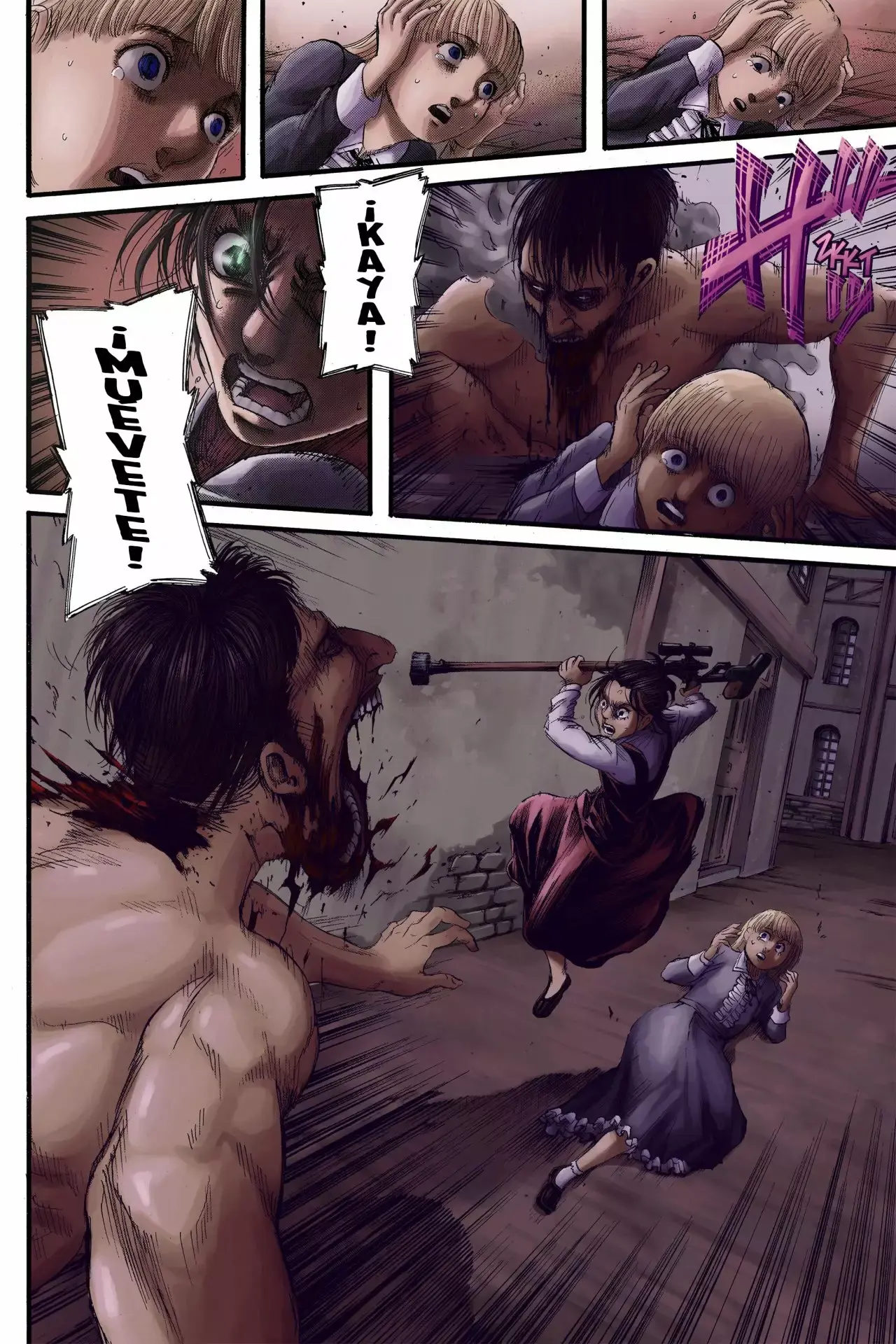 Página 24 — Shingeki no Kyojin Capítulo 124