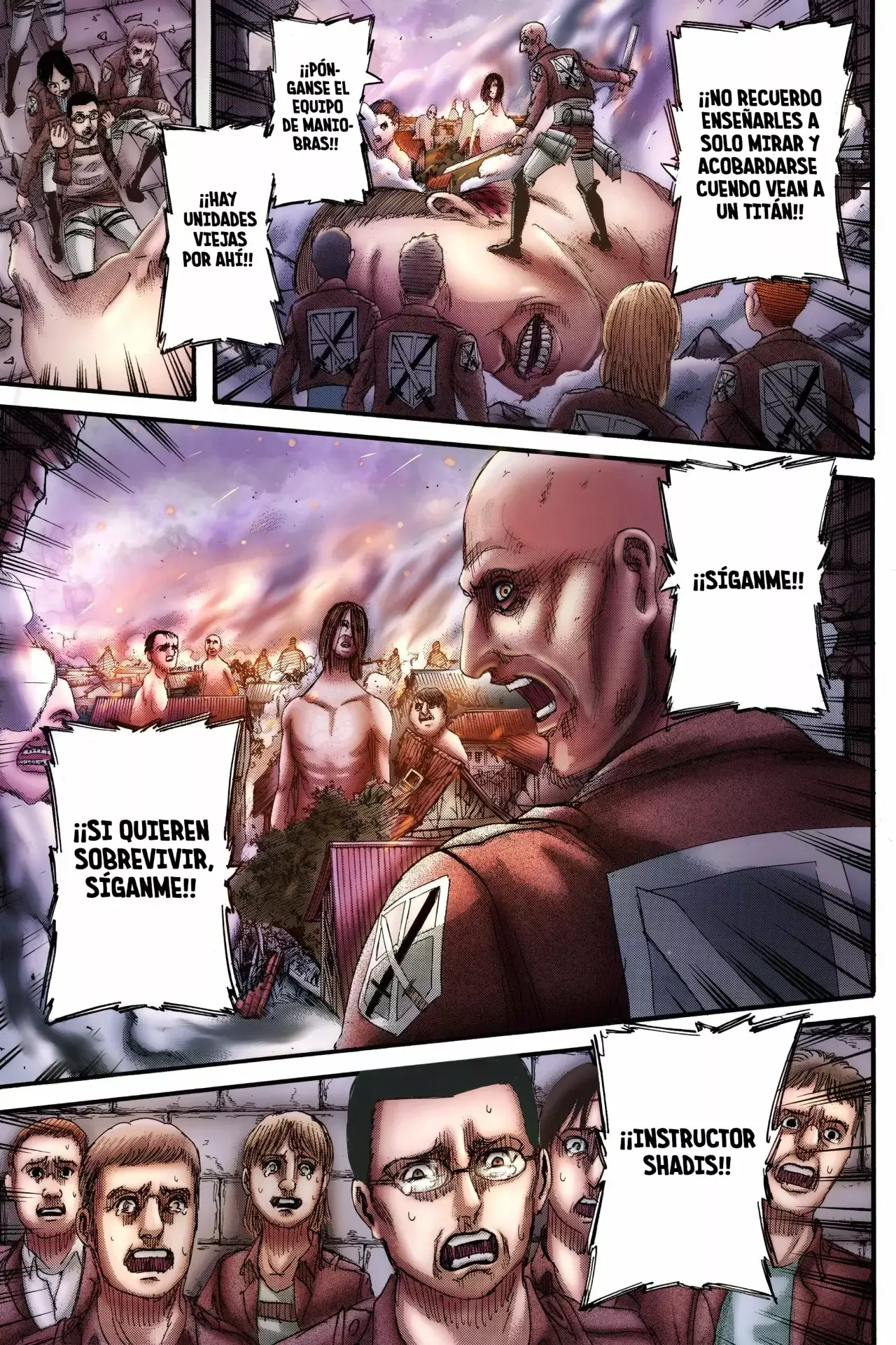 Página 33 — Shingeki no Kyojin Capítulo 124