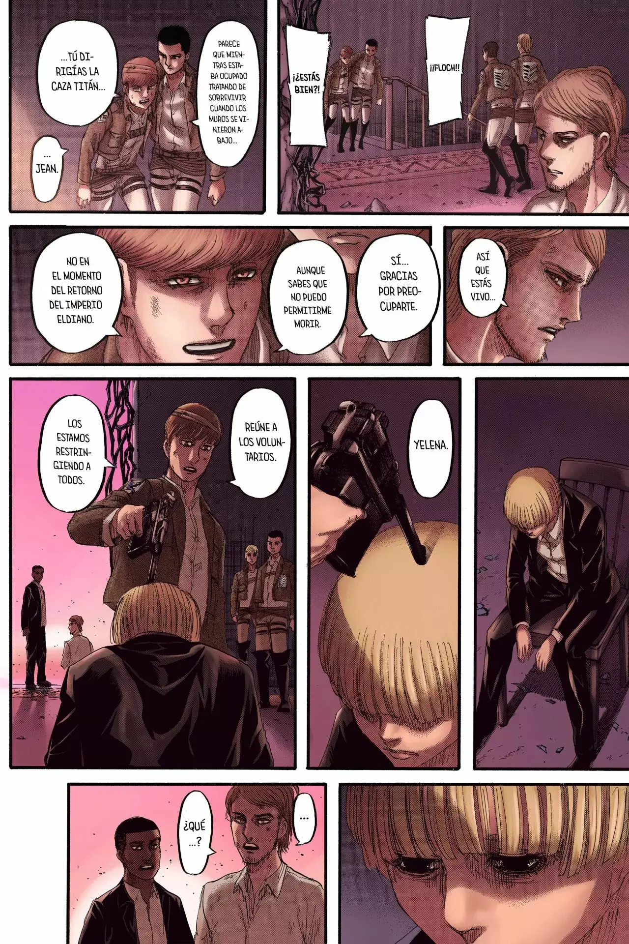 Página 42 — Shingeki no Kyojin Capítulo 124