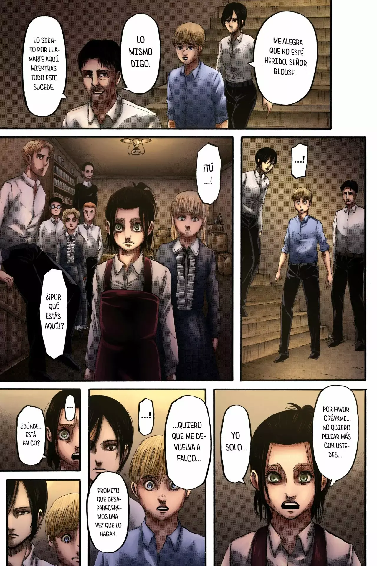 Página 43 — Shingeki no Kyojin Capítulo 124