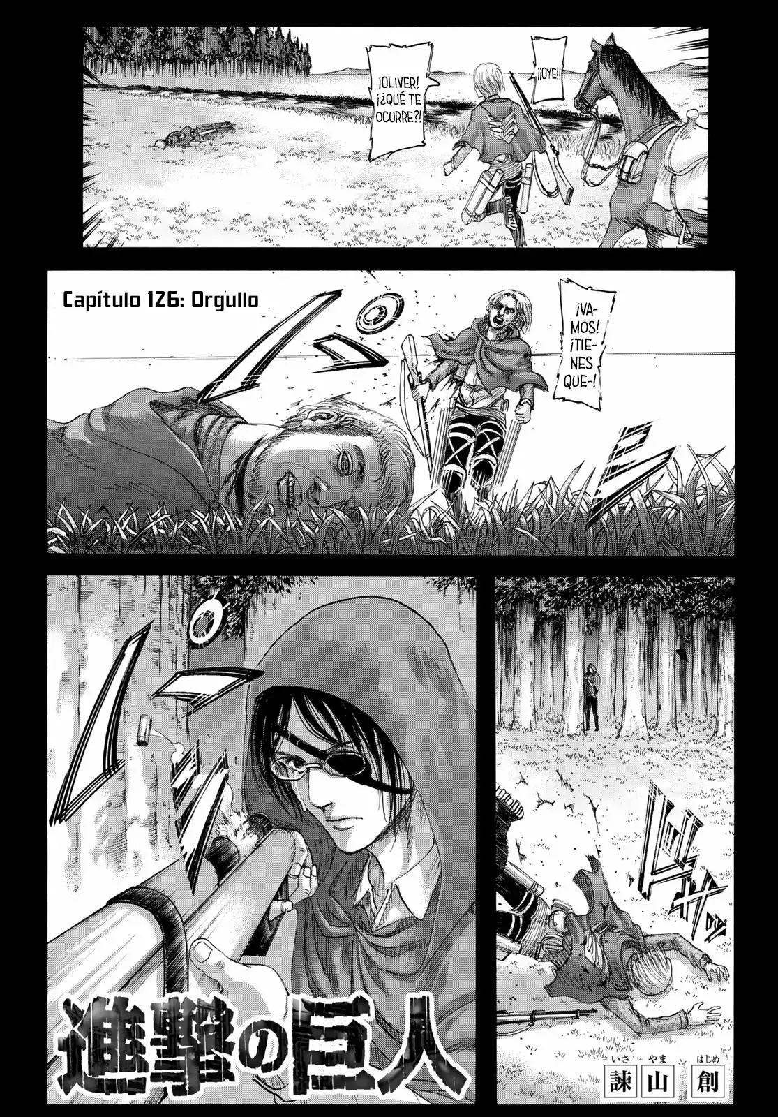 Página 3 — Shingeki no Kyojin Capítulo 126