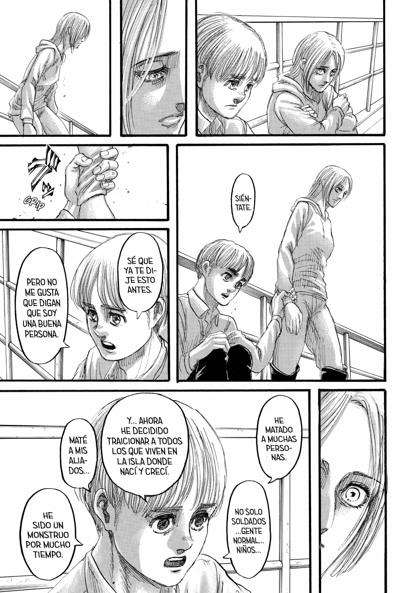 Página 38 — Shingeki no Kyojin Capítulo 131