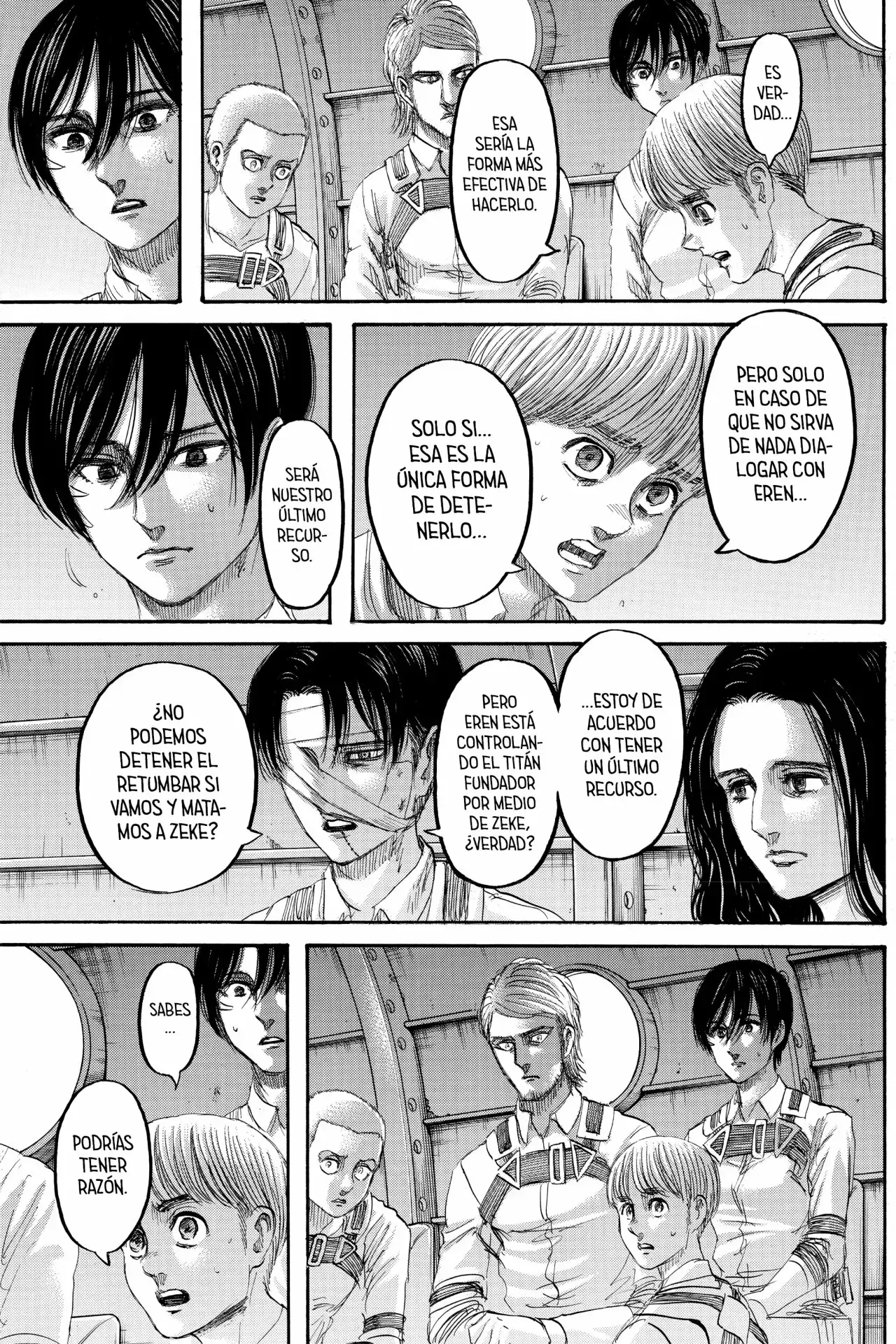 Página 8 — Shingeki no Kyojin Capítulo 133