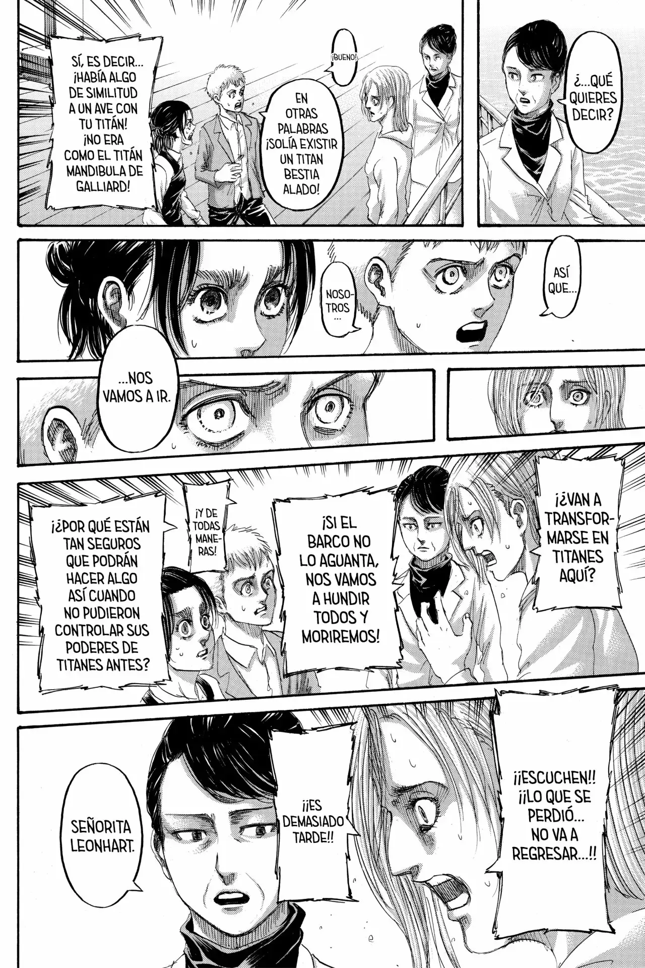 Página 36 — Shingeki no Kyojin Capítulo 133