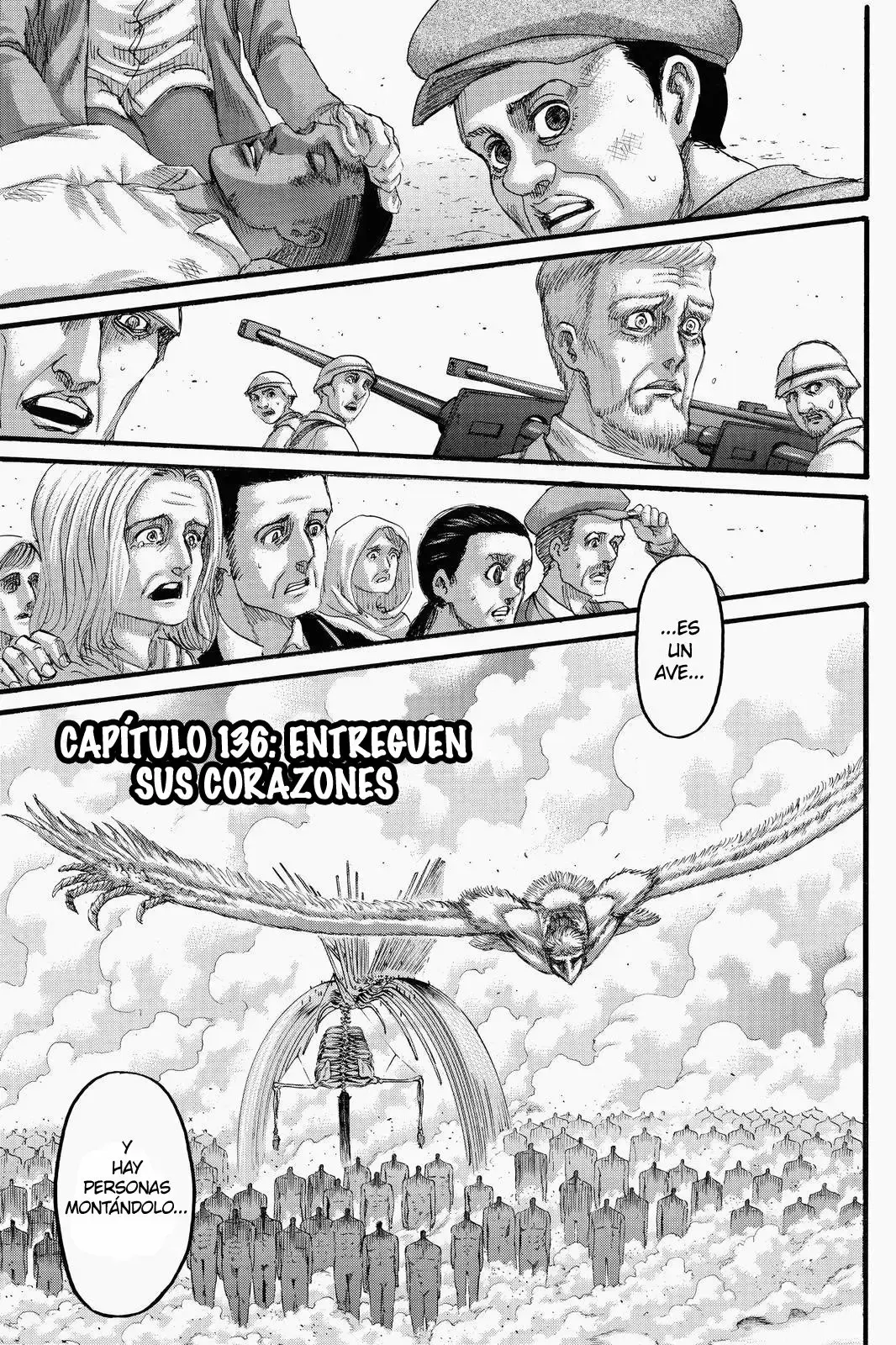 Página 3 — Shingeki no Kyojin Capítulo 136