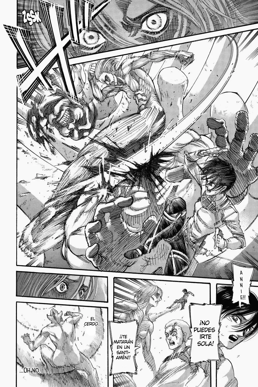 Página 38 — Shingeki no Kyojin Capítulo 136