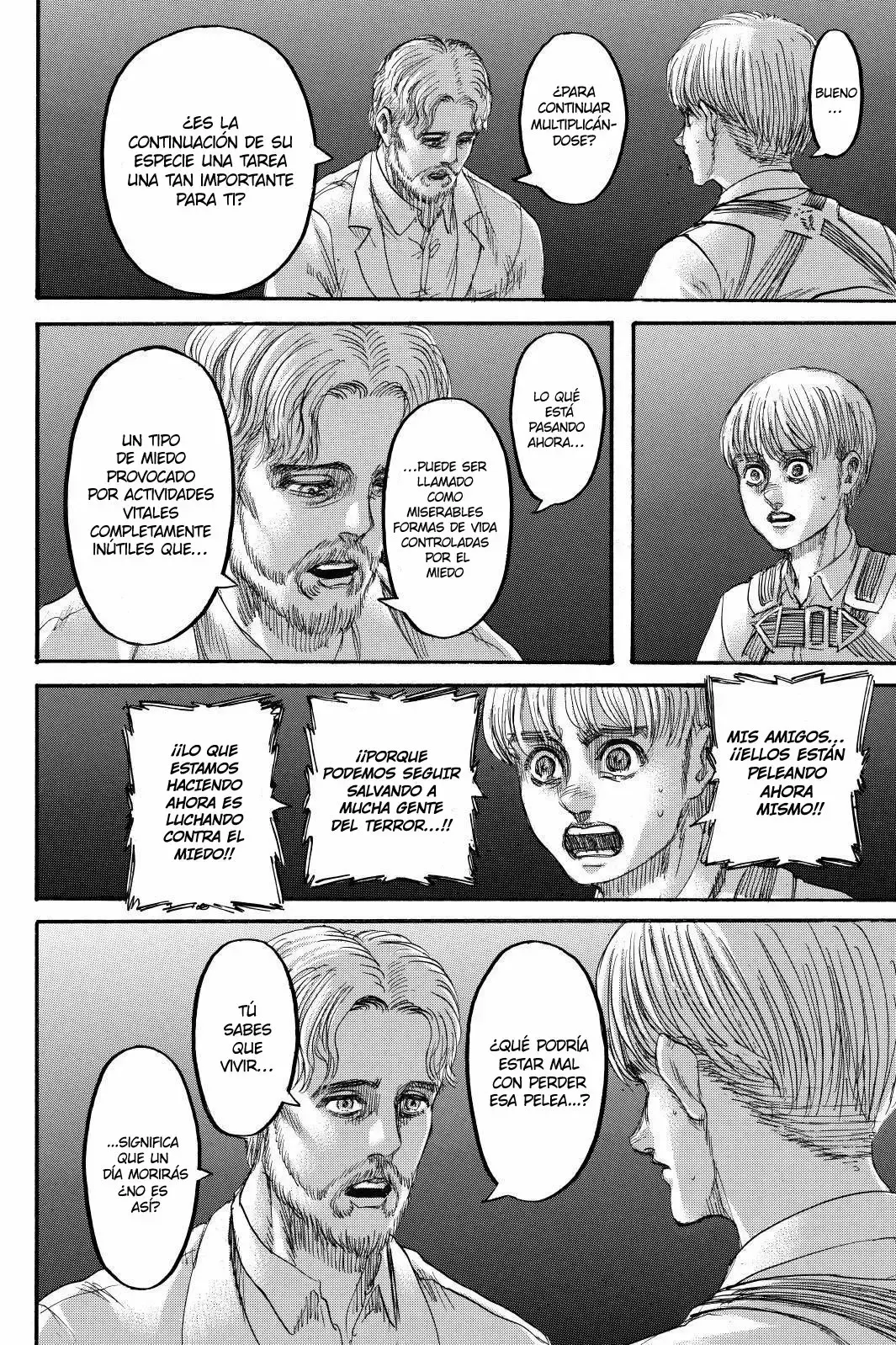Página 8 — Shingeki no Kyojin Capítulo 137