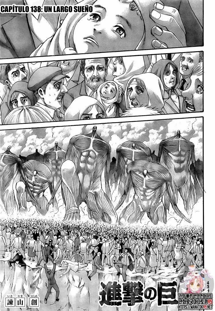 Página 2 — Shingeki no Kyojin Capítulo 138
