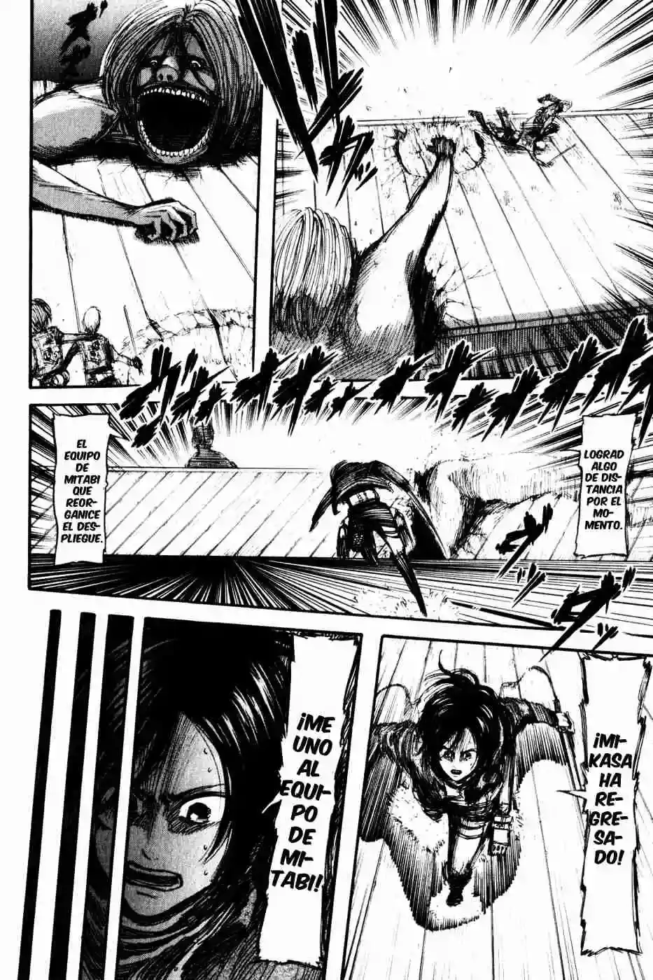 Página 8 — Shingeki no Kyojin Capítulo 14
