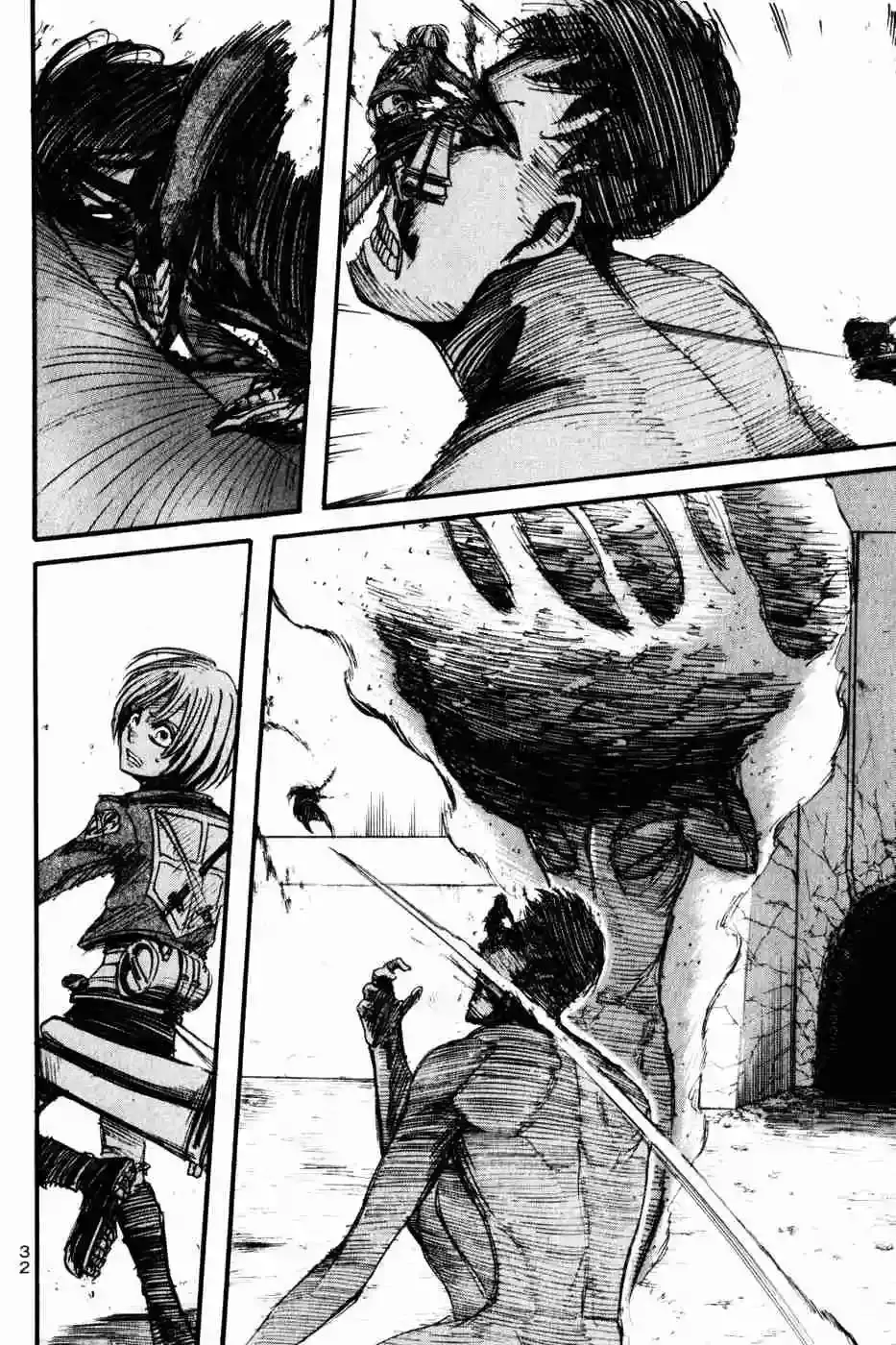 Página 32 — Shingeki no Kyojin Capítulo 14