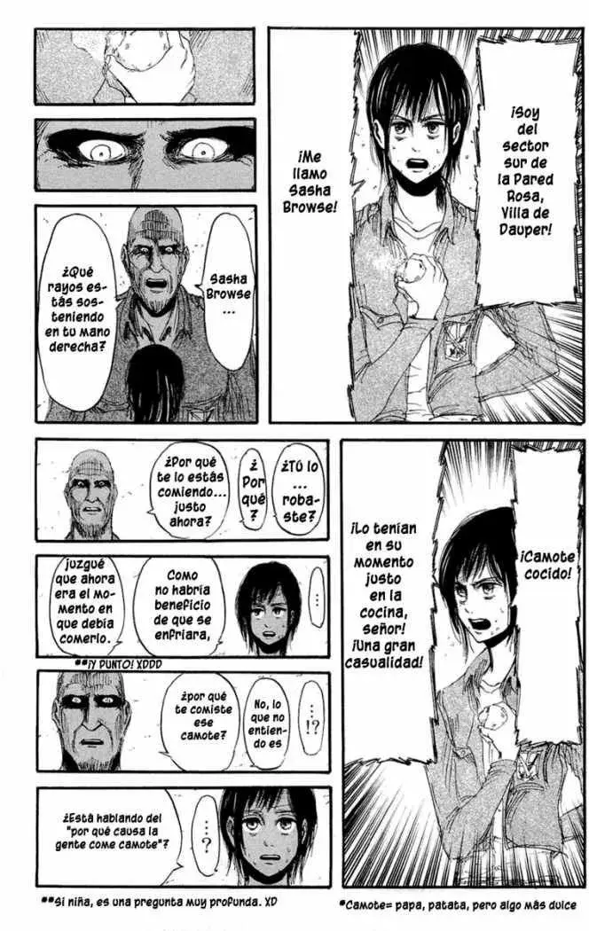 Página 15 — Shingeki no Kyojin Capítulo 15