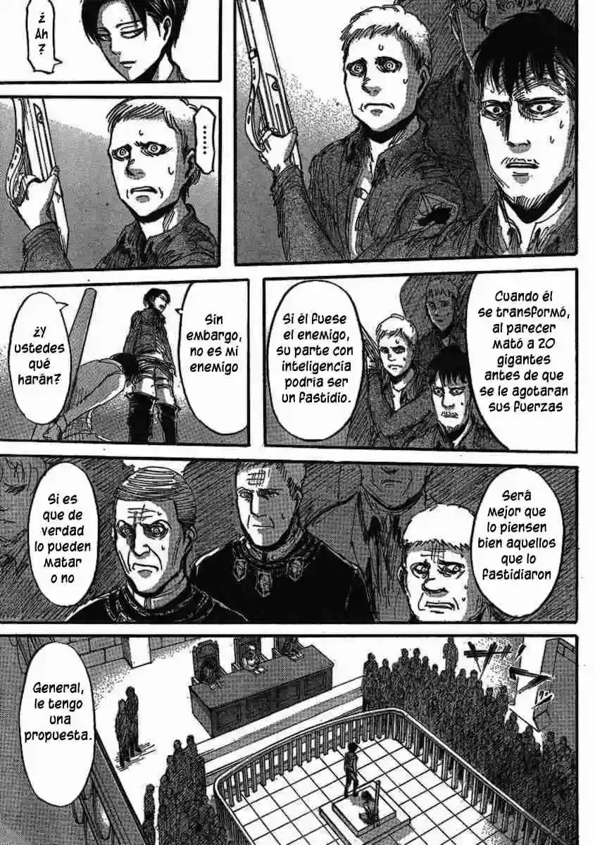 Página 40 — Shingeki no Kyojin Capítulo 19
