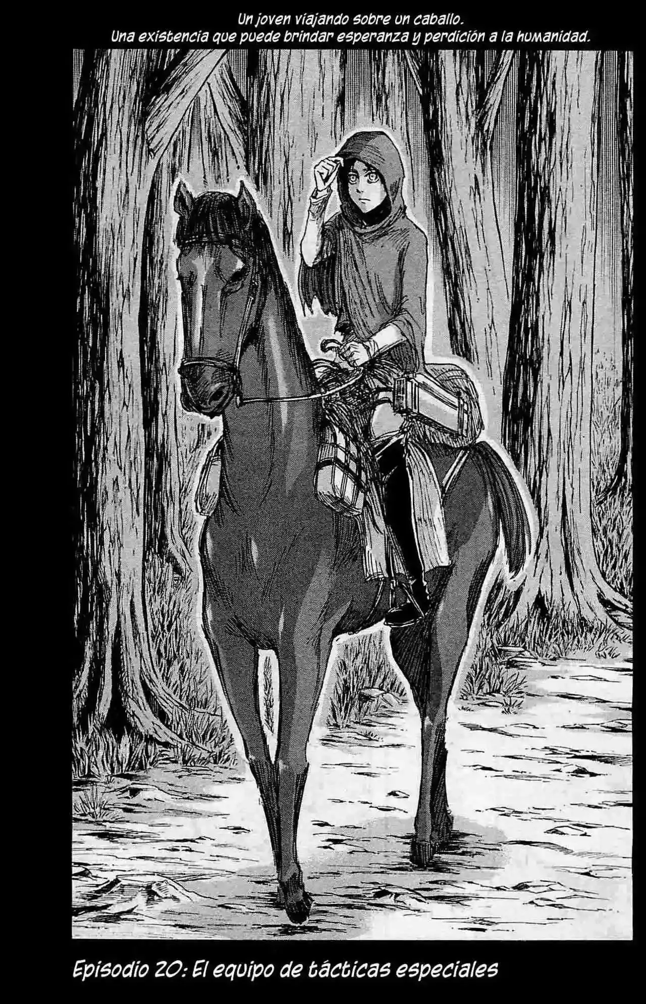 Página 1 — Shingeki no Kyojin Capítulo 20