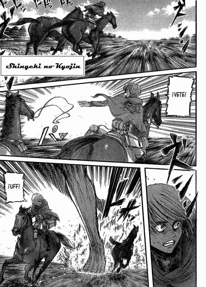Página 1 — Shingeki no Kyojin Capítulo 23