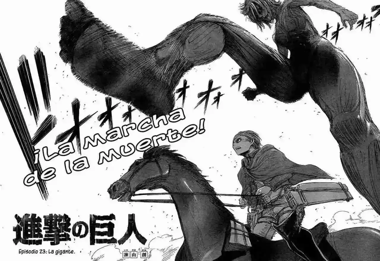 Página 2 — Shingeki no Kyojin Capítulo 23