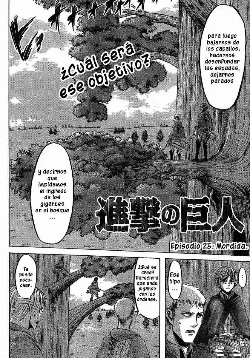 Página 2 — Shingeki no Kyojin Capítulo 25