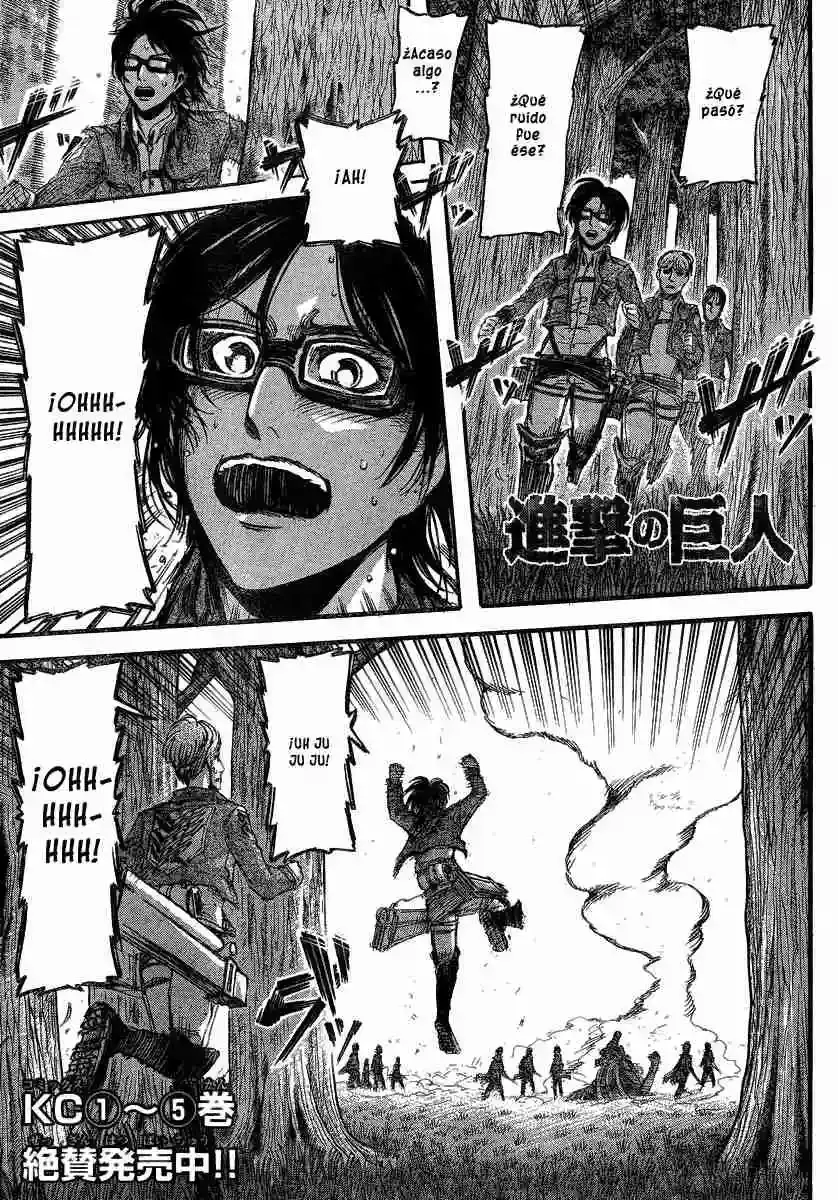 Página 1 — Shingeki no Kyojin Capítulo 26