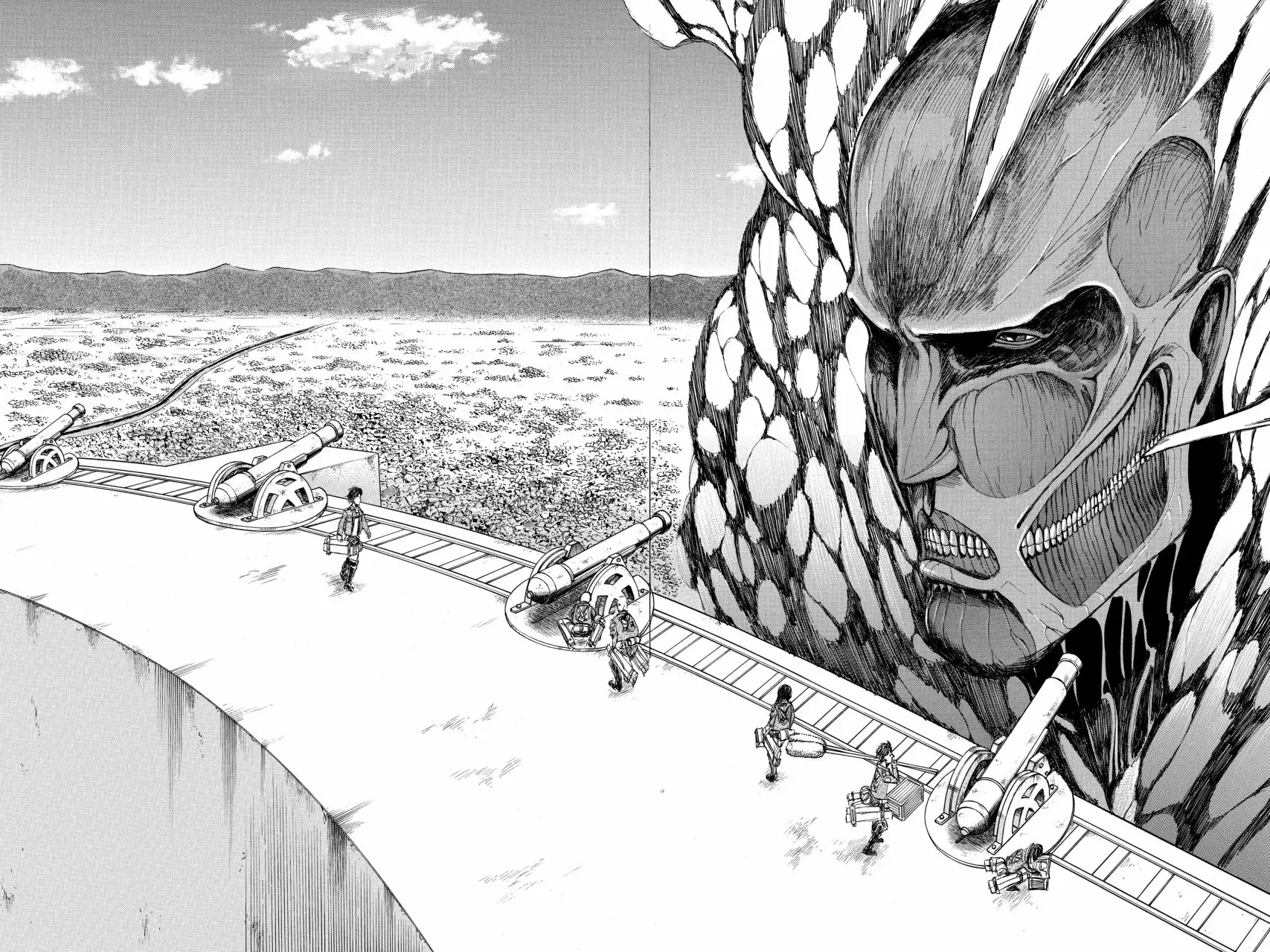 Página 33 — Shingeki no Kyojin Capítulo 3