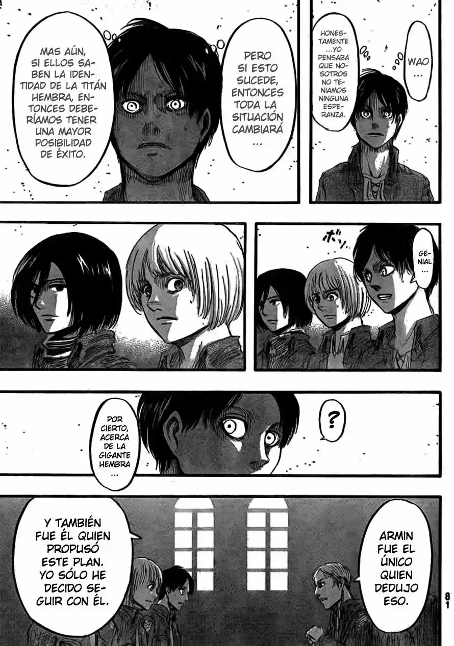 Página 25 — Shingeki no Kyojin Capítulo 32