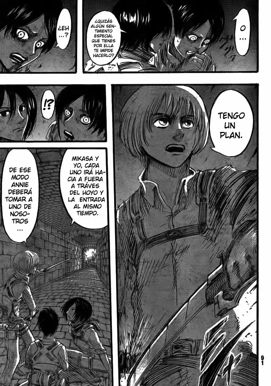 Página 35 — Shingeki no Kyojin Capítulo 32