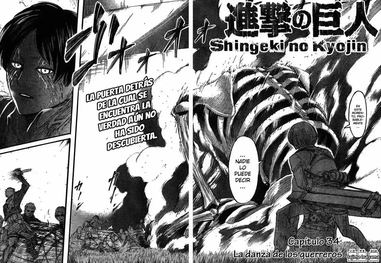 Página 4 — Shingeki no Kyojin Capítulo 34